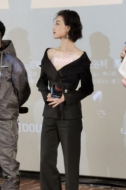 2020年12月17日，《拆弹专家2》北京首映，倪妮