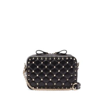 Rockstud Spike quilted-leather cross-body bag
