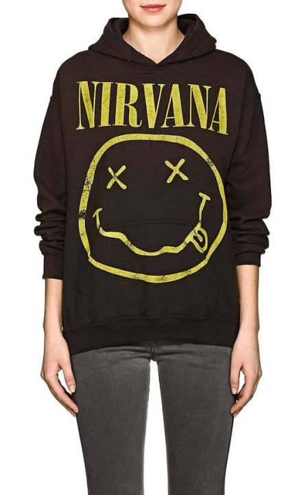 Nirvana 棉质兜帽衫展示图