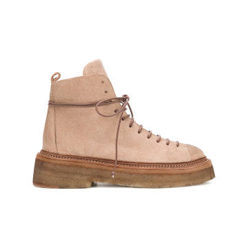 thick sole combat boots