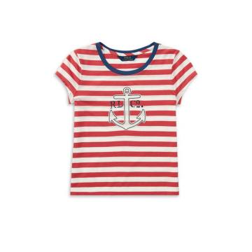 Little Girl's &amp; Girl's Striped Jersey Tee