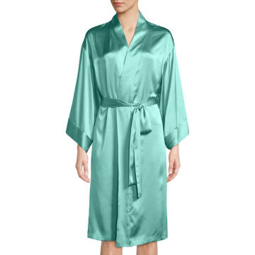 Essential Mid-Length Silk Robe