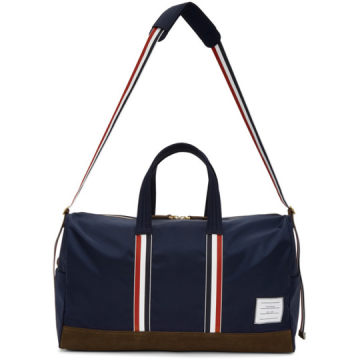 Navy Unstructured Holdall Duffle Bag