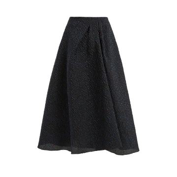 Mulligan lurex jacquard skirt