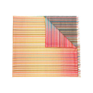 signature stripe gradient scarf