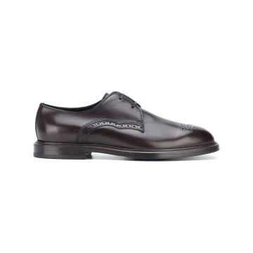 perforated Derby shoes