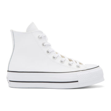 White Chuck Taylor All-Star Lift High-Top Sneakers