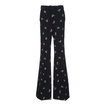 Ocrate Floral Flared Pants