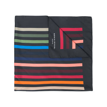 striped foulard