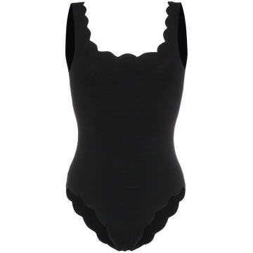 Palm Springs scalloped swimsuit