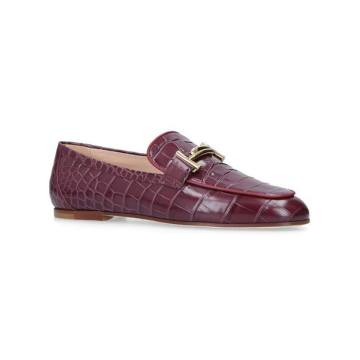 Leather Moccasino Flats