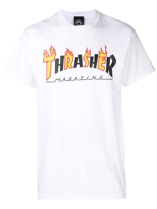 flame logo T-shirt展示图
