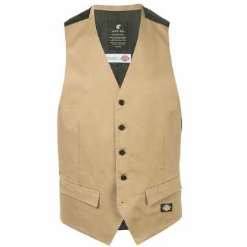 contrast formal vest