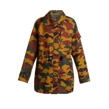 Camouflage twill jacket