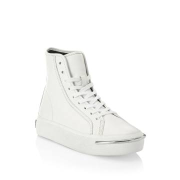 Pia Leather Chunky Sneakers