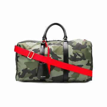 camouflage print holdall