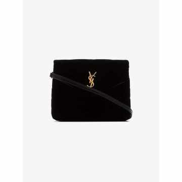 Loulou Toy quilted-velvet cross-body bag