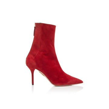 Saint Honore Suede Ankle Boots