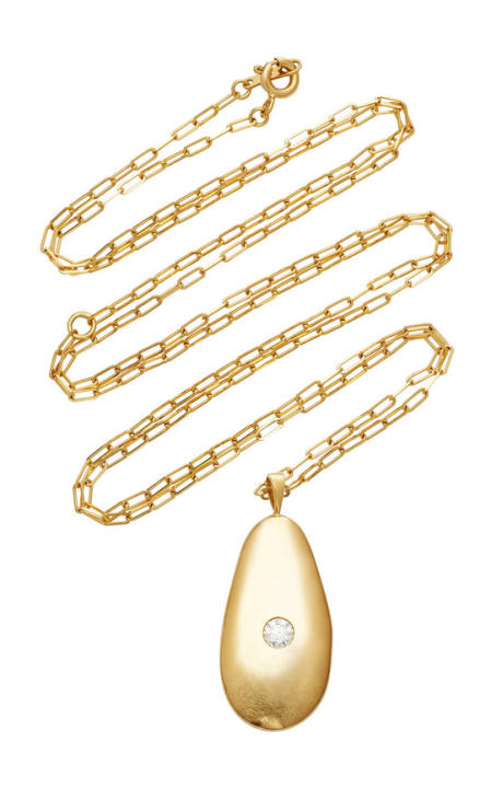 18K Gold And Diamond Necklace展示图