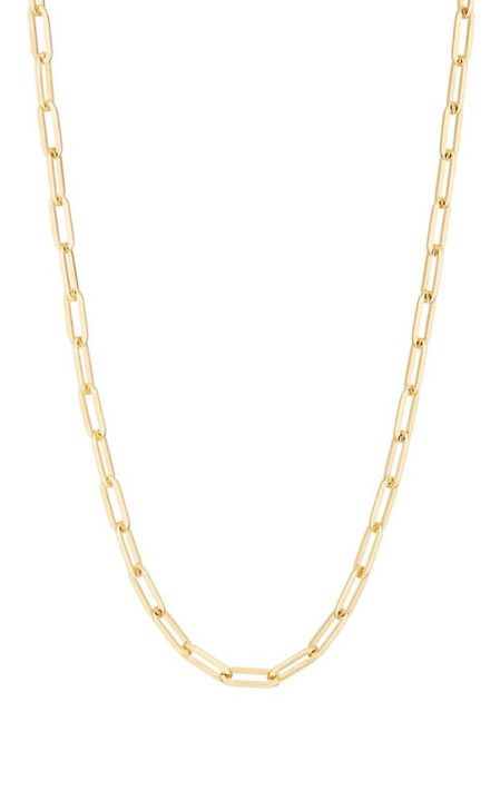 Yellow Gold Oval-Link Chain展示图