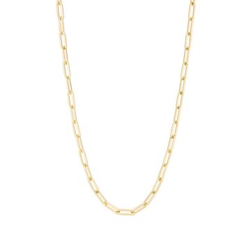 Yellow Gold Oval-Link Chain