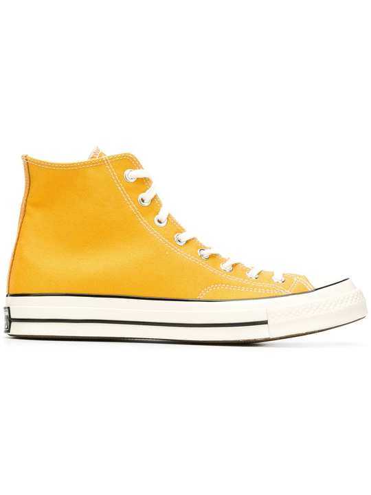 黄色 Chuck 70 高帮运动鞋展示图