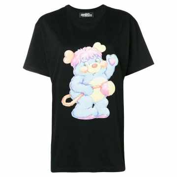 bear print T-shirt