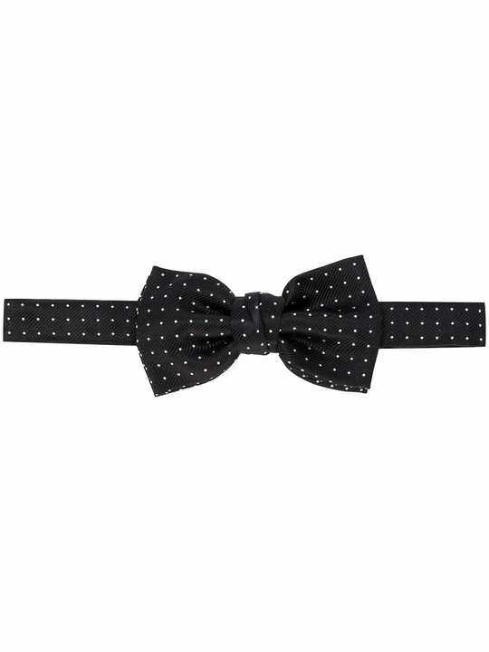 classic embroidered bow tie展示图
