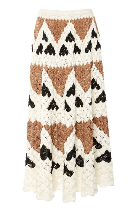 Scalloped Crochet Skirt展示图