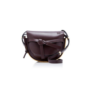 Gate Small Metal And Leather Shoulder Bag