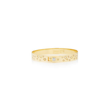 Yellow Gold 8mm Limited Edition Anniversary Cuff