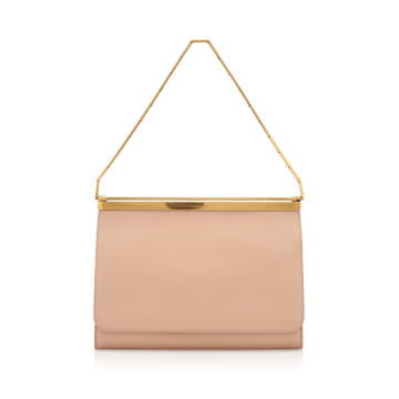 Cach�� Two-Tone Leather Bag