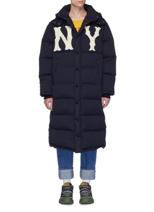 x MLB NY YANKEES 羽绒大衣展示图