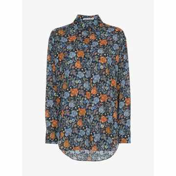 floral print shirt