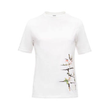 T-Shirt Botanical 白色