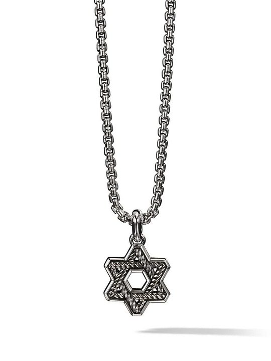 Cable Star of David pendant展示图