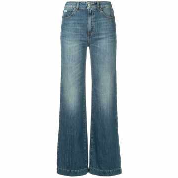 loose flared jeans