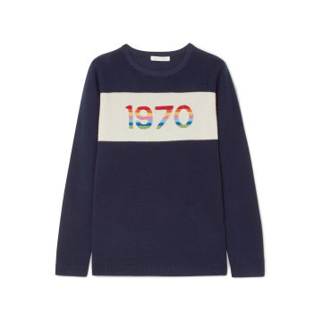 1970 金属感羊绒毛衣