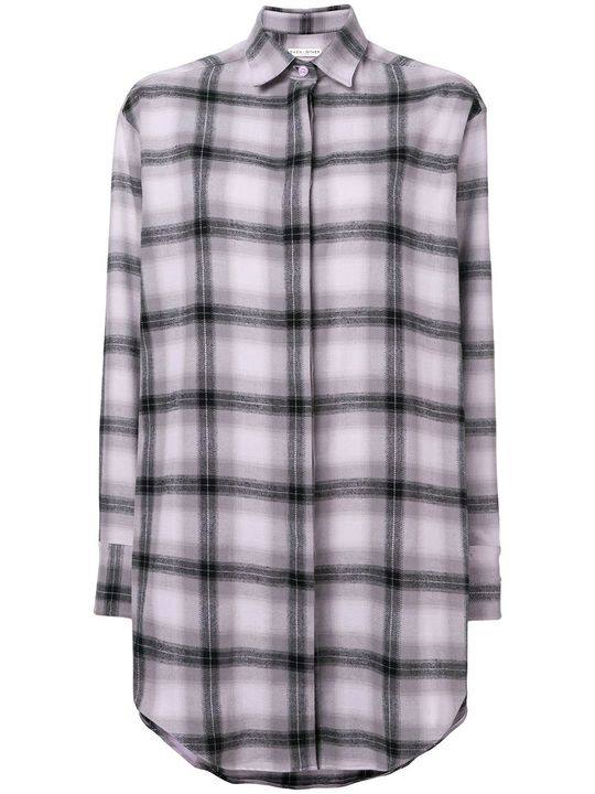 oversized soft washed flannel shirt展示图