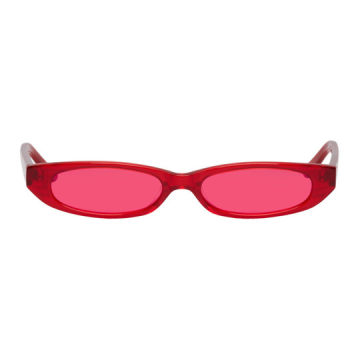 Red Frances Sunglasses