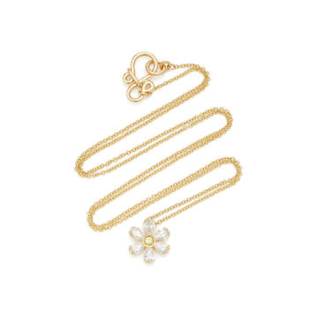 Canary Marguerite 18K Gold Diamond Necklace