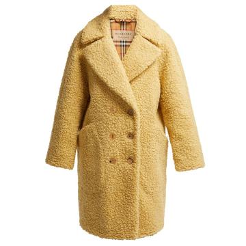 Willingstone wool-blend teddy coat