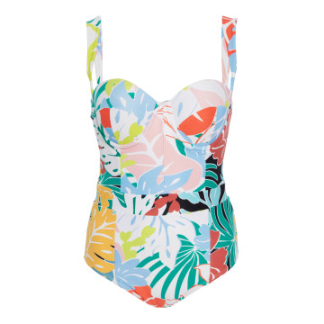 Tropical One Piece Swimsuit