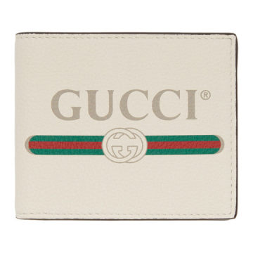 White Logo Wallet