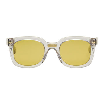 Grey Opulent Luxury Square Sunglasses