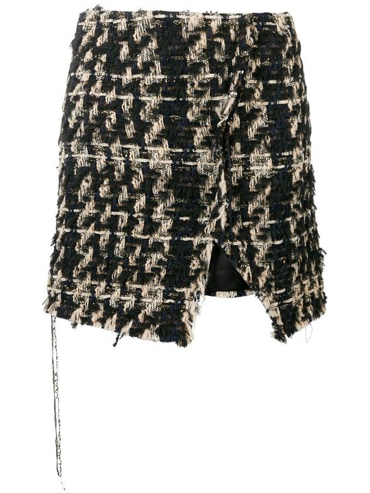 tweed mini skirt展示图