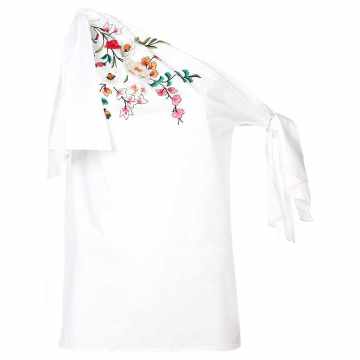 花卉缝饰罩衫
