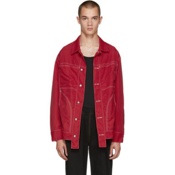 Red Nylon Jacket