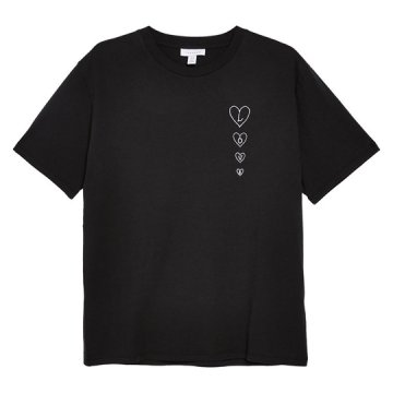 Vertical Love Heart T-Shirt