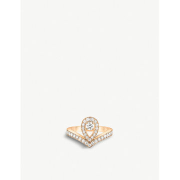 Joséphine Aigrette 18K 玫瑰金钻石戒指